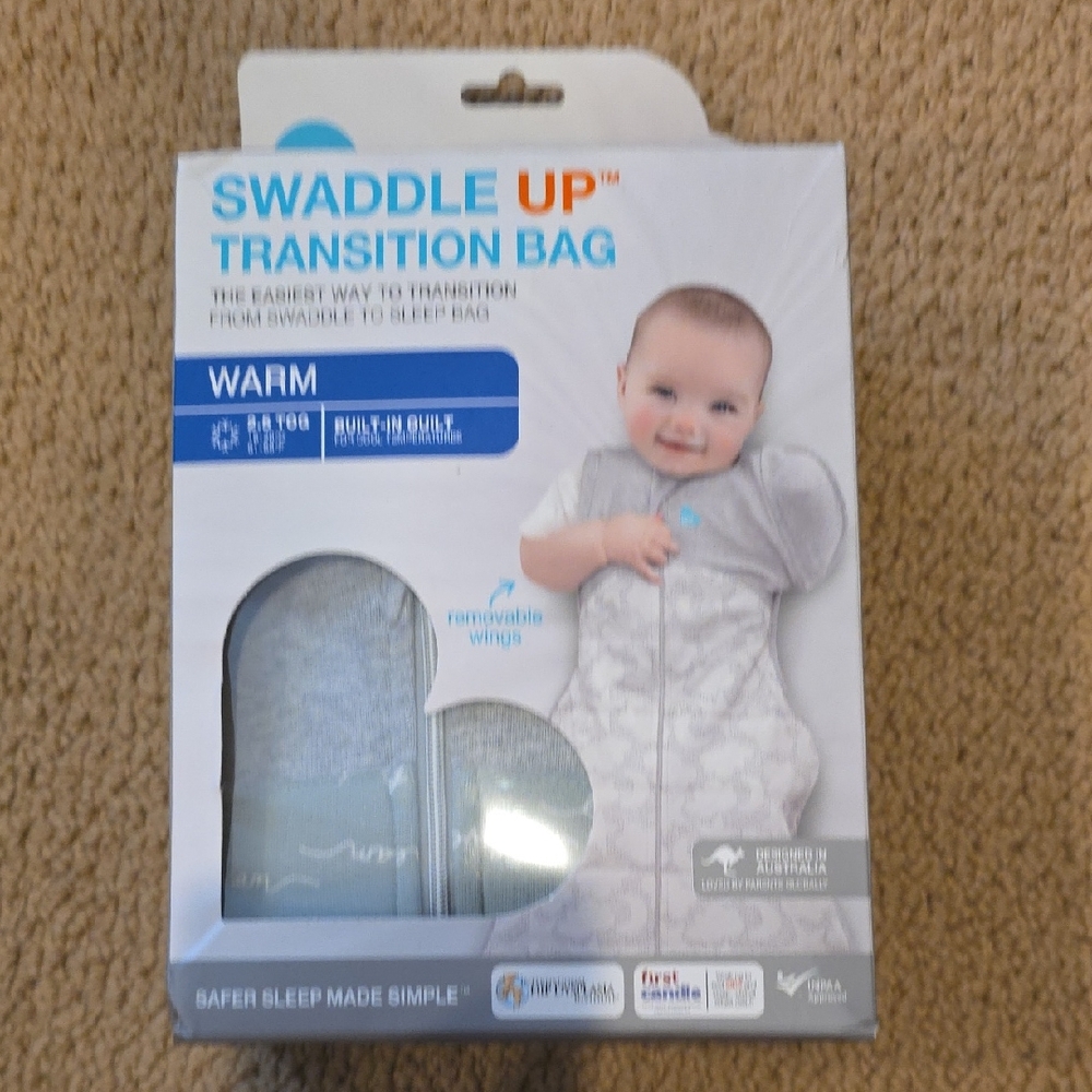 Love to dream Swaddle UP Transition Bag - Light Grey